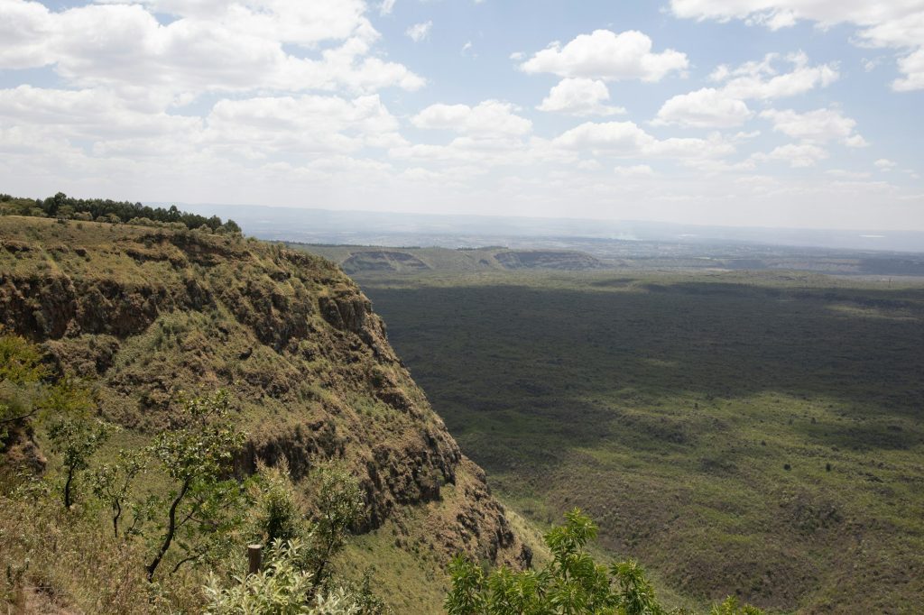 Menengai Crater View Point Nakuru Kenya Landscapes East Africa